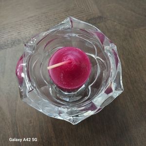 Partylite Radiant Rose Votive Holder